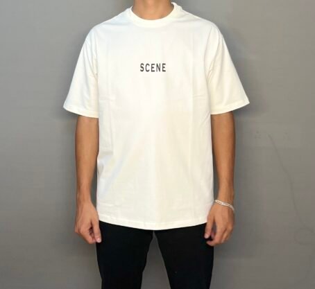 WHITE SCENE T-SHIRT