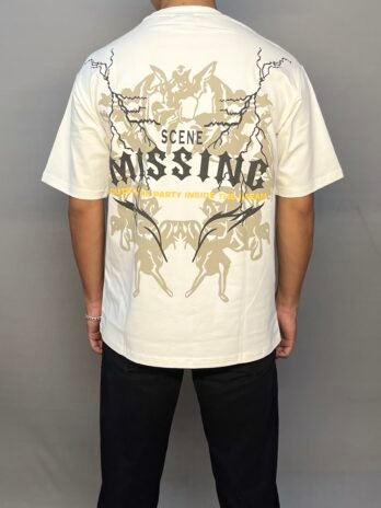 WHITE SCENE T-SHIRT
